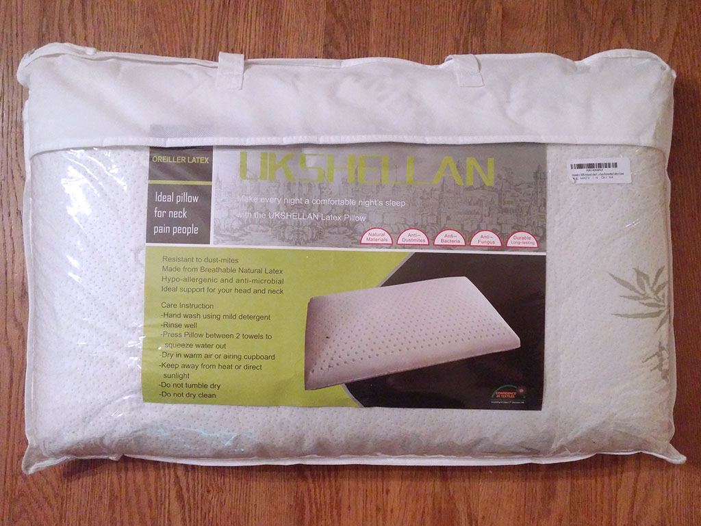 how to wash latex pillow