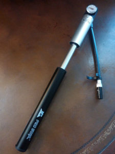WOVTE Mini Bike Pump with Pressure Gauge