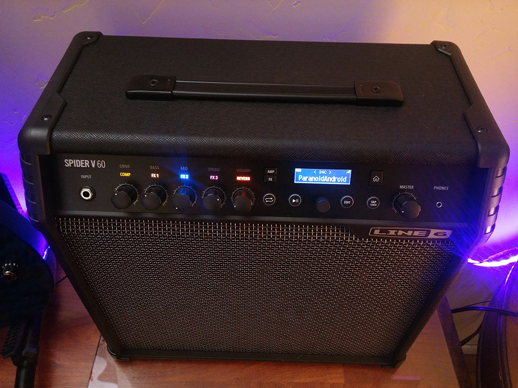 Line 6 Spider V 60 Wireless Ready Modeling Guitar Amplifier What Monkey Says